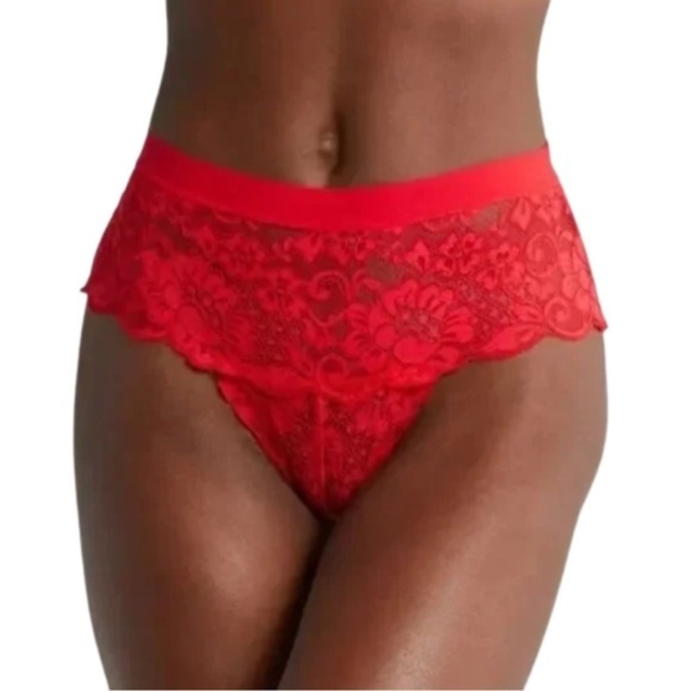 WE ARE HAH Spin Me Panty – Siren Red | Size XS | NWT